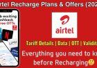 Airtel 3,999 Prepaid Plan: 365 Days Validity, 2.5GB/Day, 5G Data & OTT