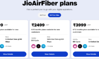 Jio AirFiber Plans